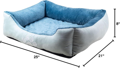 Orthopedic Rectangle Bolster Pet Bed