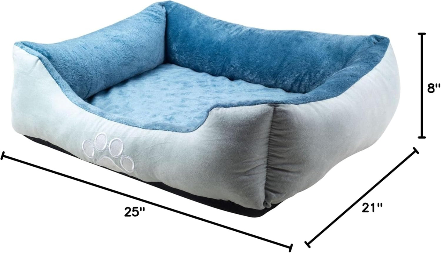 Orthopedic Rectangle Bolster Pet Bed