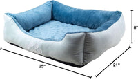 Orthopedic Rectangle Bolster Pet Bed