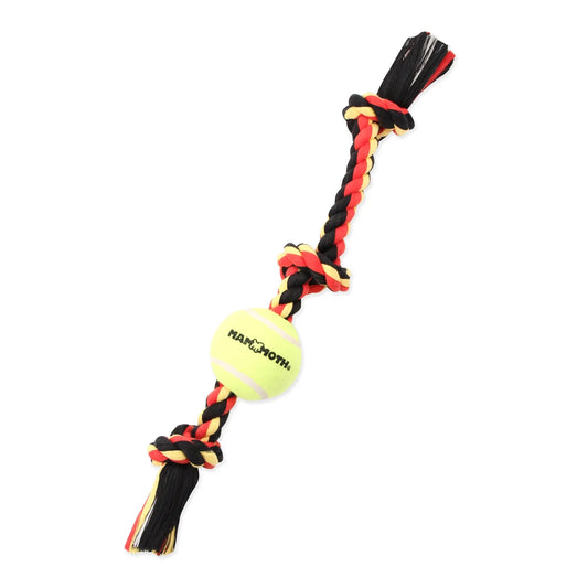 Flossy Chews Cottonblend 3 Knot Tug Rope Dog Toy