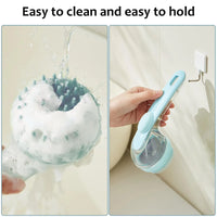 Pet Grooming Bath Massage Brush with Soap and Shampoo Dispenser