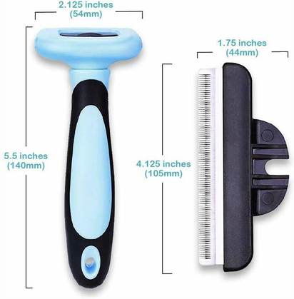 Pet Brush Grooming and Deshedding Tool