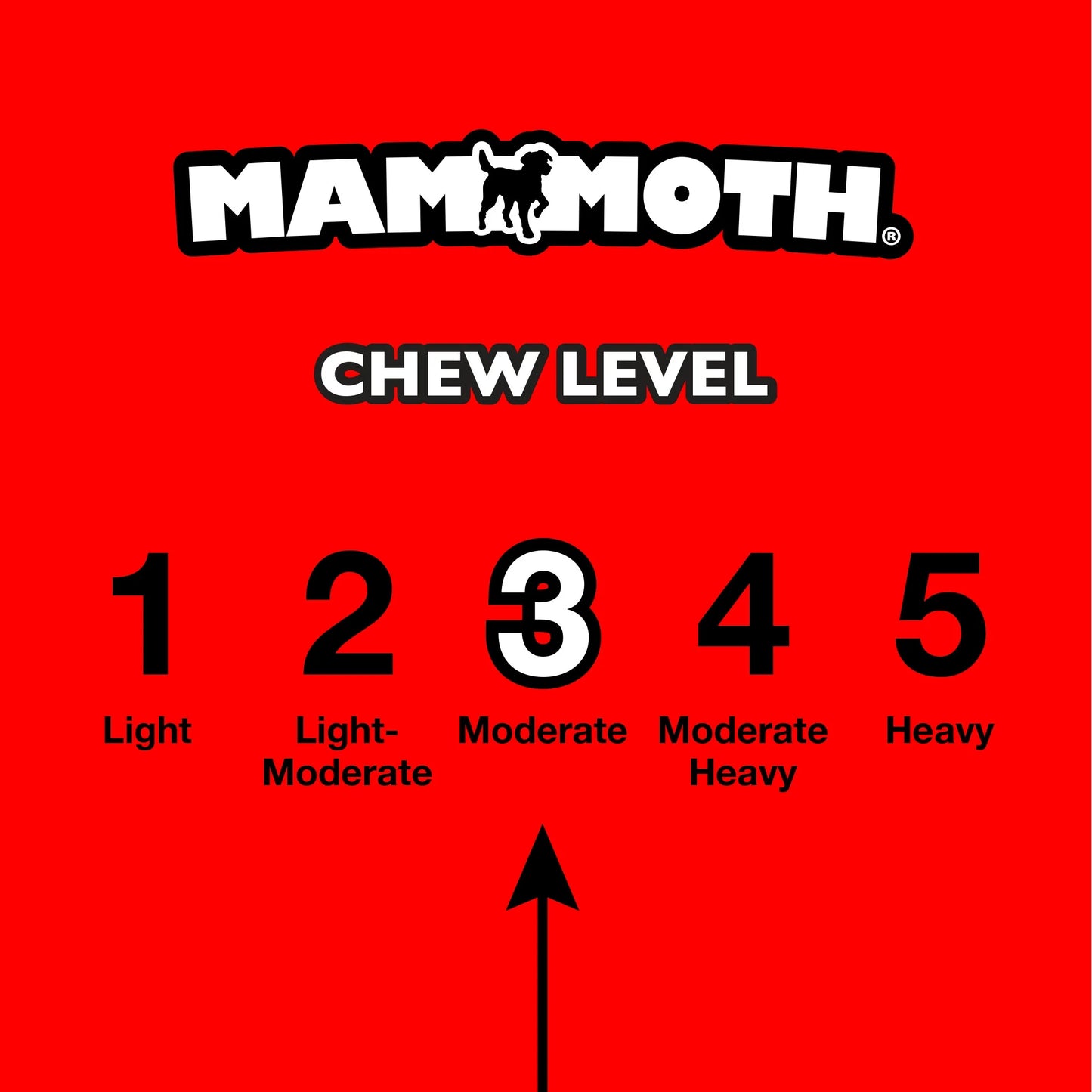 Flossy Chews Cottonblend 3 Knot Tug Rope Dog Toy