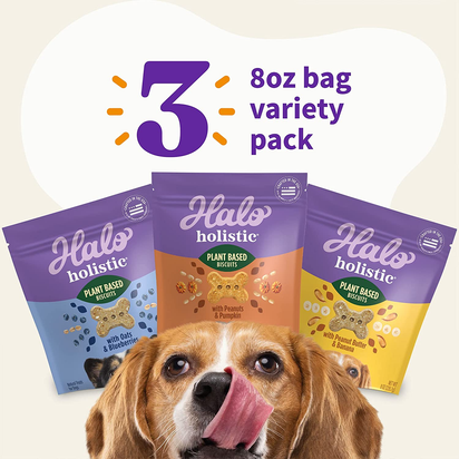 Holistic Vegan Dog Treats Variety Pack