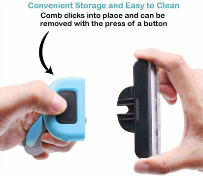 Pet Brush Grooming and Deshedding Tool